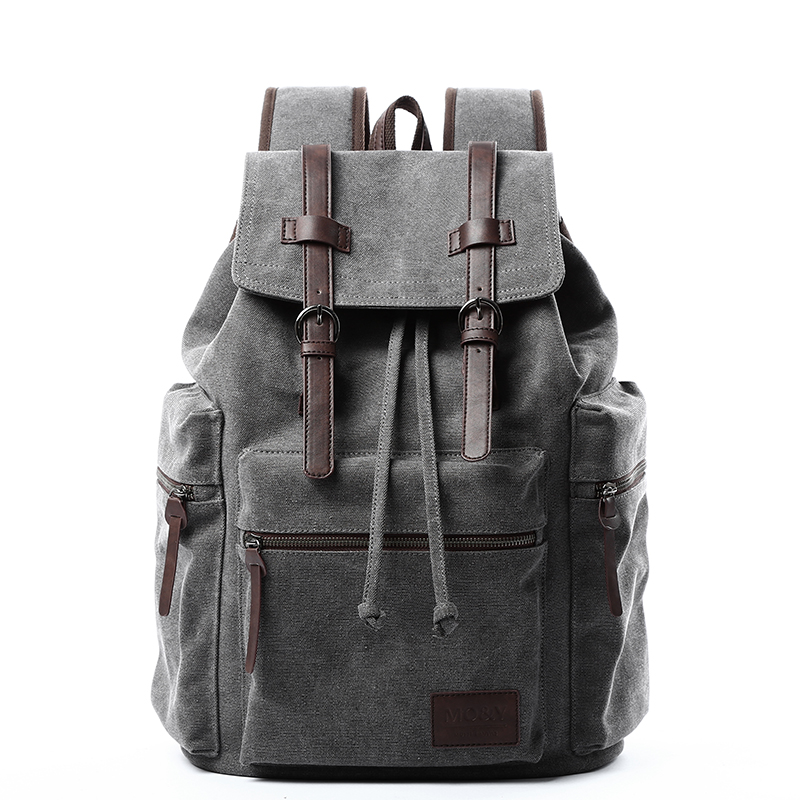 Canvas Backpack Casual - Zaino in Tela Casual Retrò MATE