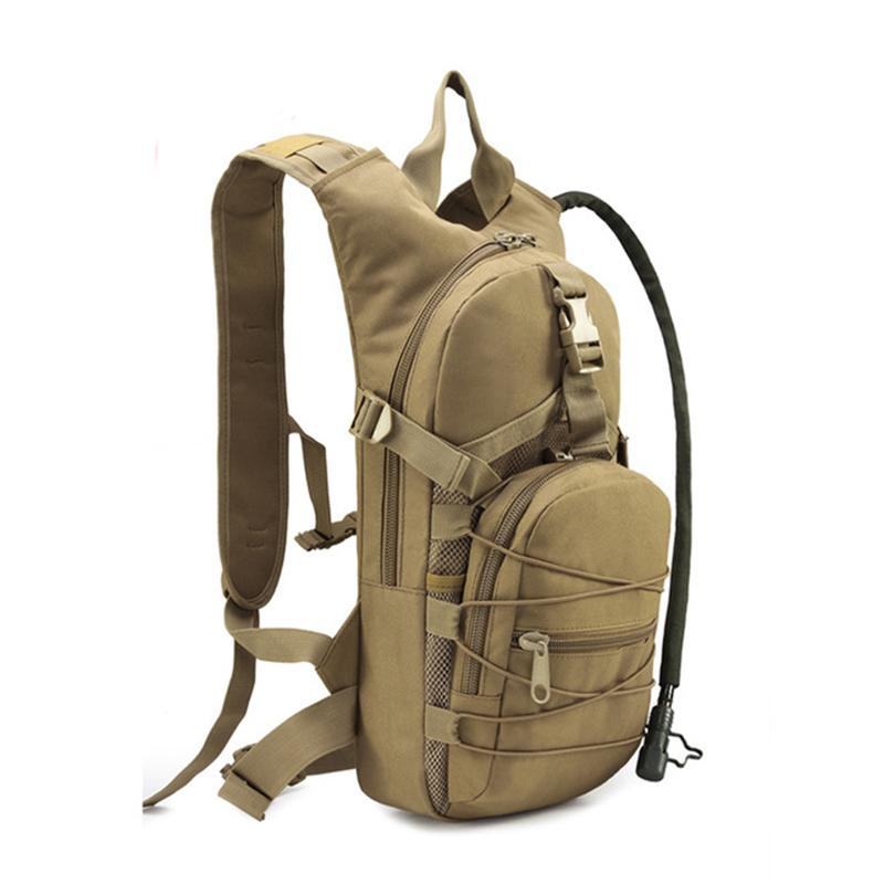 Rucksack Military Style - Zaino tattico leggero borsa per l'acqua
