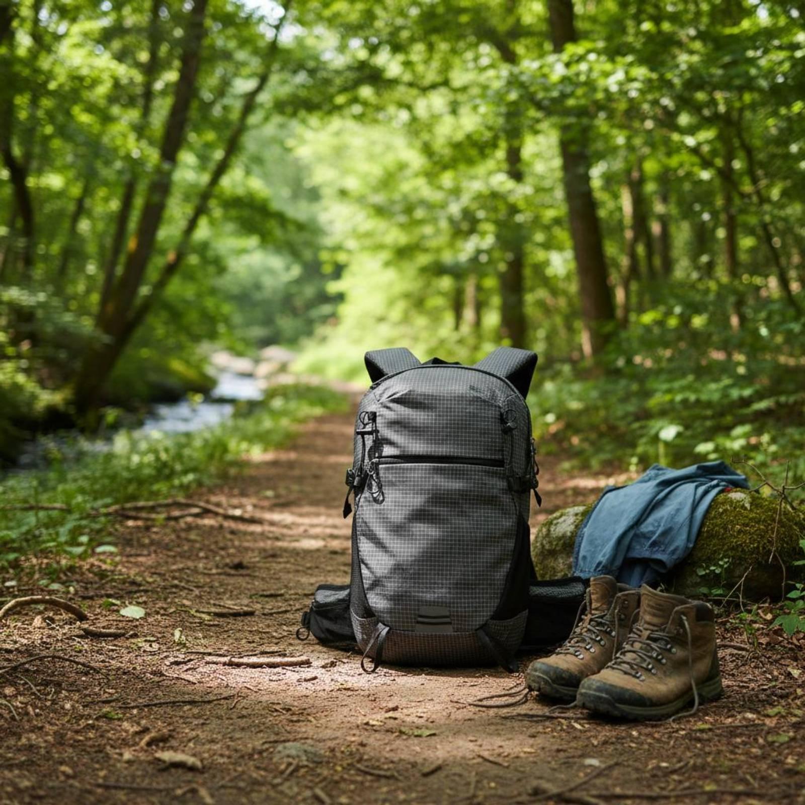Hiking Backpack Waterproof - Zaino da Escursionismo con Cinghie di
