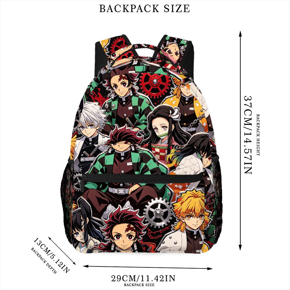 Zaino Anime Demon Slayer con s - School Backpack Teen recensione e prezzo