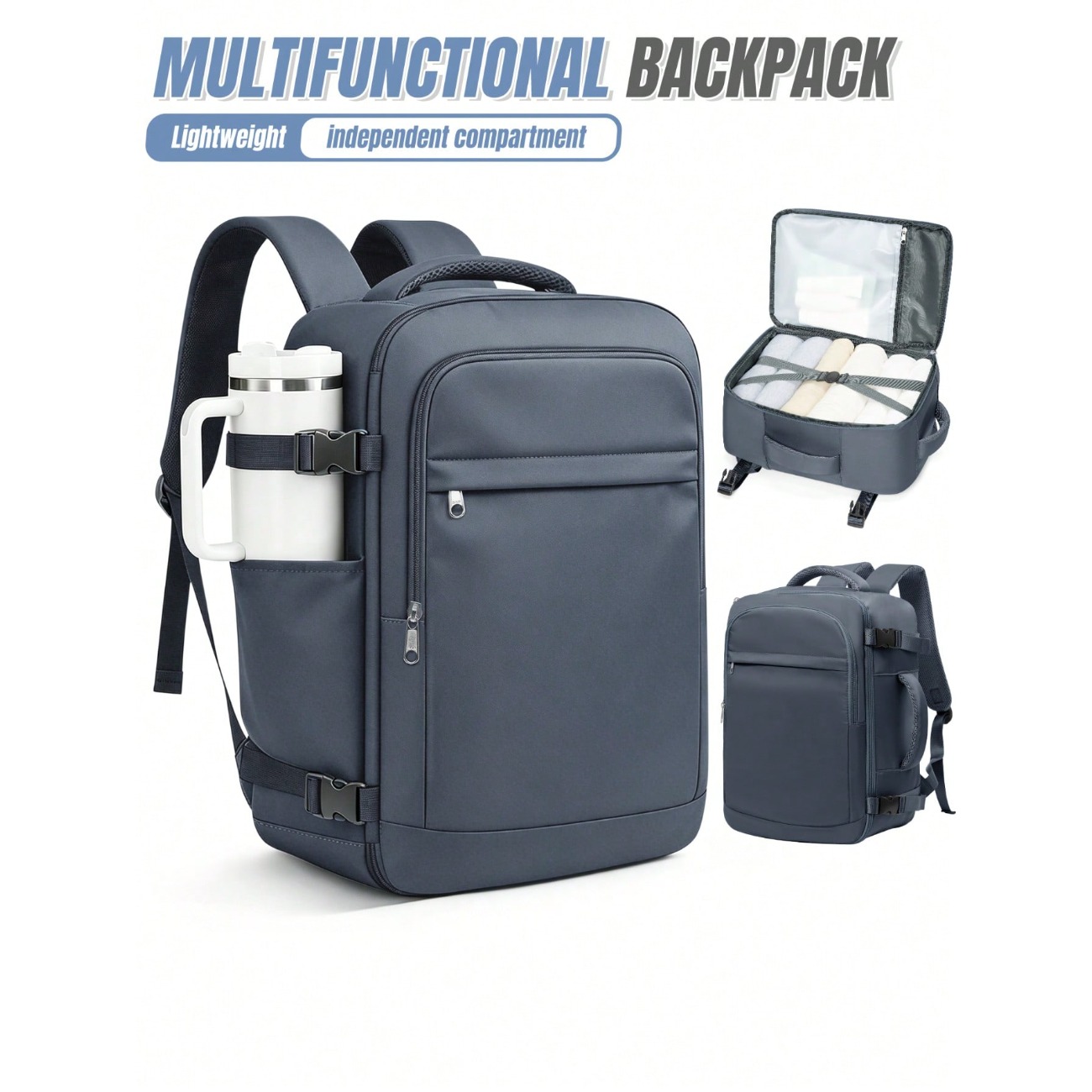 Zaino da viaggio leggero e di  - Laptop Backpack 15.6 recensione e prezzo