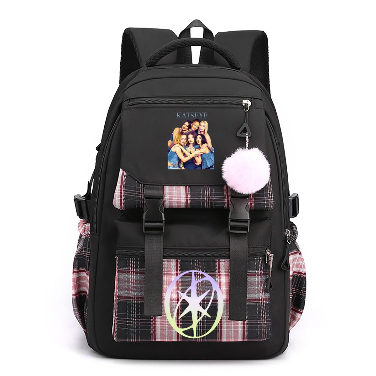 Nuovo zaino Kpop Katseye, zain - School Backpack Teen recensione e prezzo