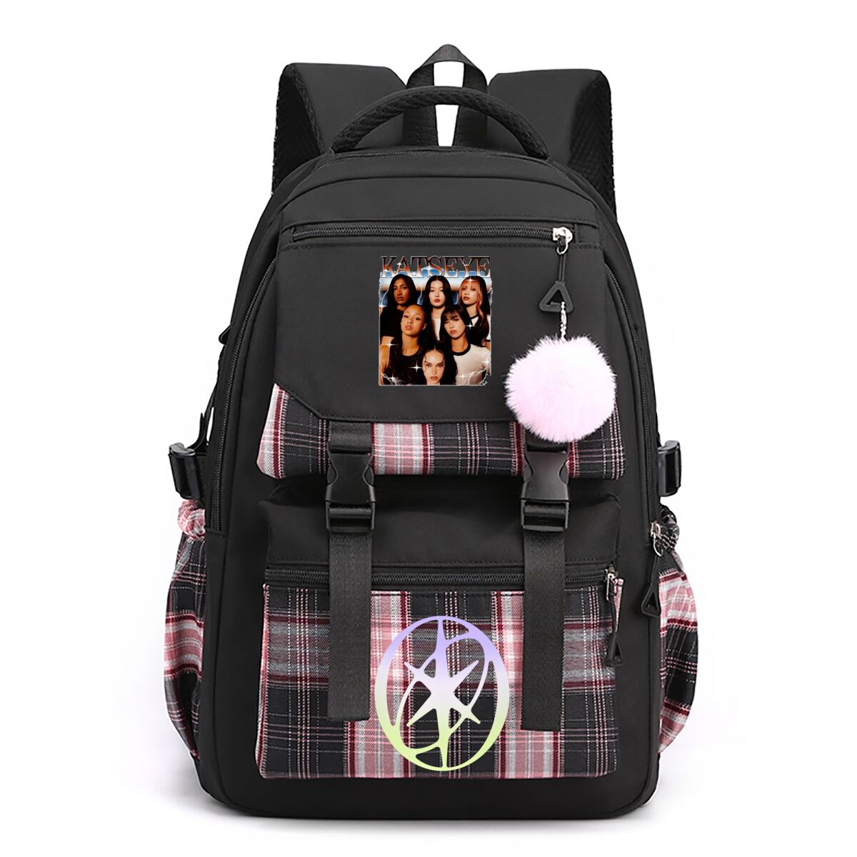 Nuovo zaino Kpop Katseye, zain - School Backpack Teen recensione e prezzo