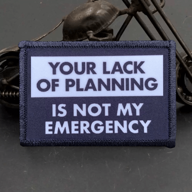 Not My Emergency Funny Patch G - Rucksack Military Style recensione e prezzo